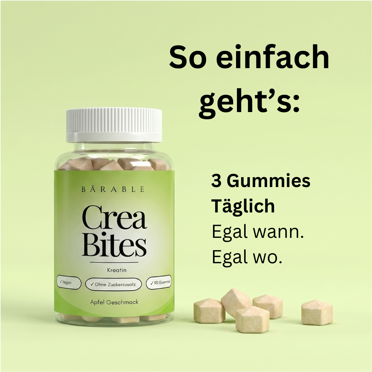 Crea Bites - 90 Stk.